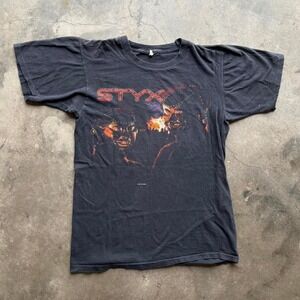 Vintage 1983 Tour Styx Kilroy Was Here  band T shirt